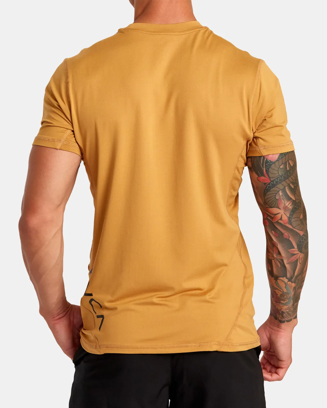 Sport Vent Performance Tee - Tumeric