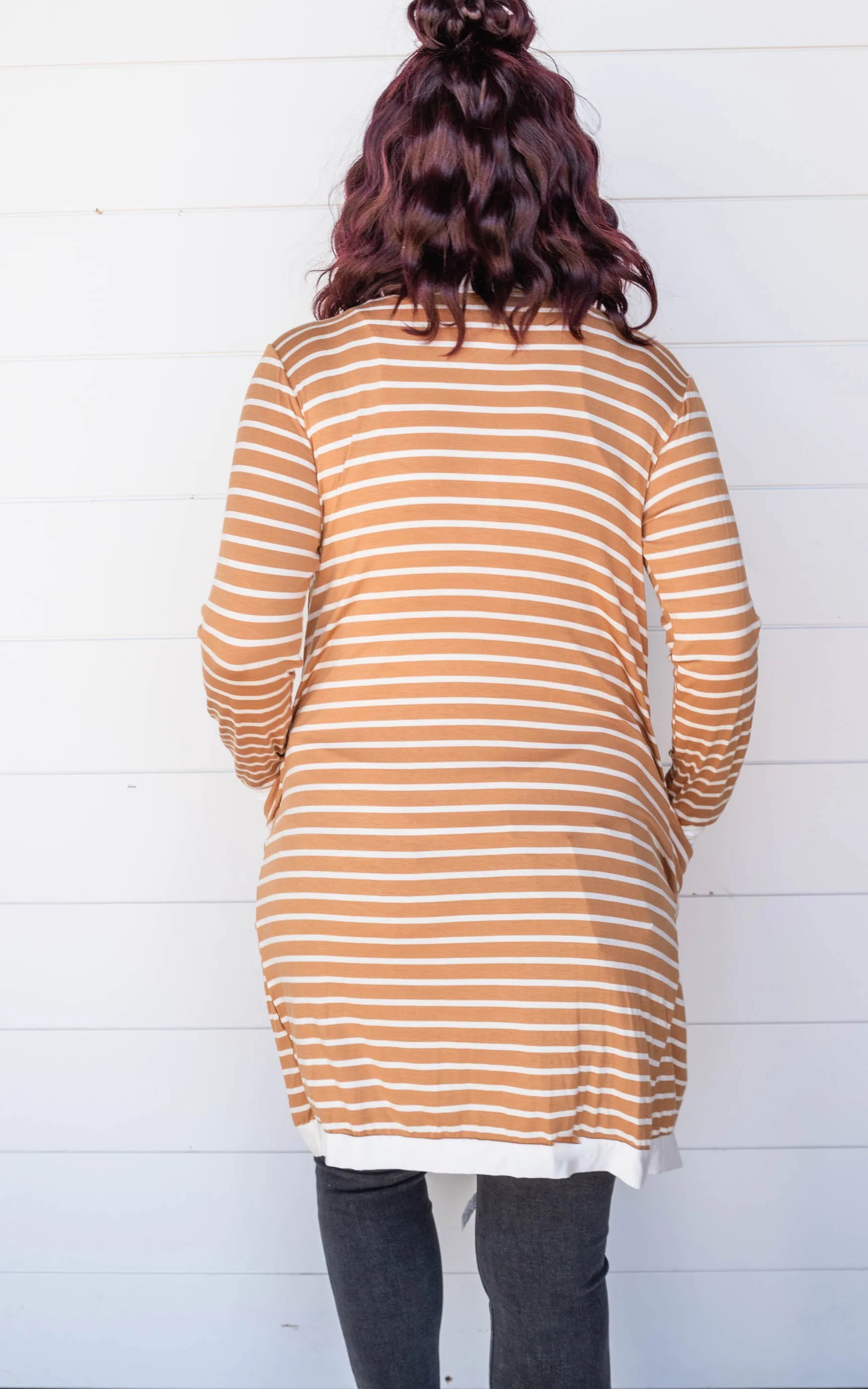 Stripe Duster Cardigan - Final Sale