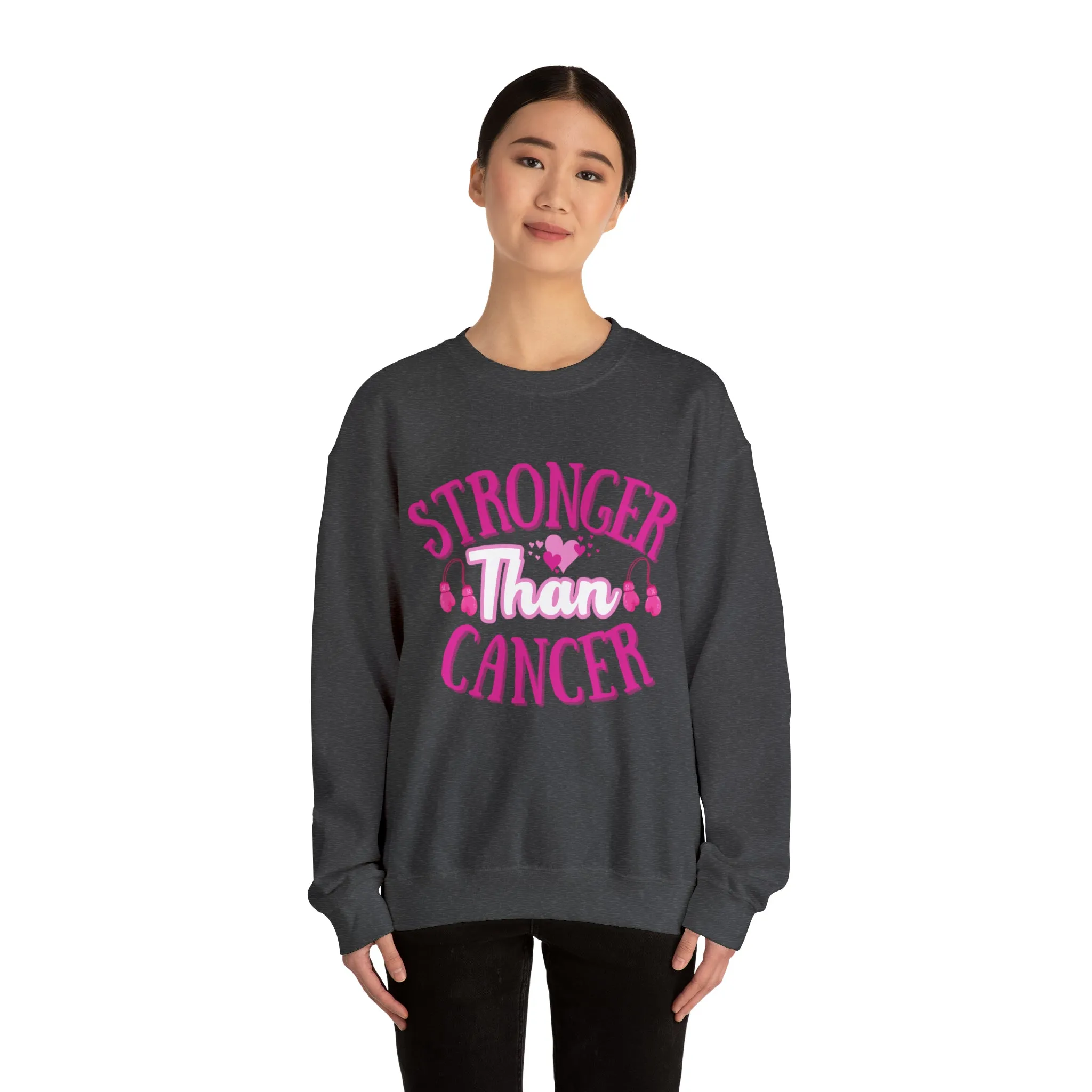 Stronger Than Cancer Heavy Blend™ Crewneck Sweatshirt