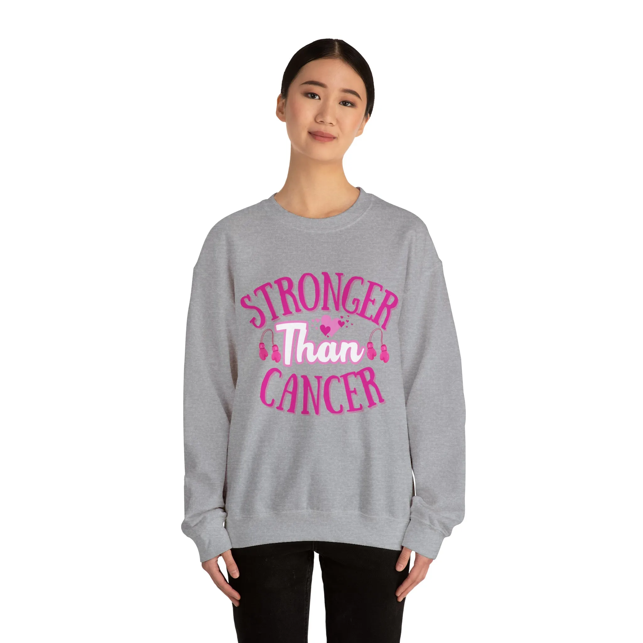 Stronger Than Cancer Heavy Blend™ Crewneck Sweatshirt