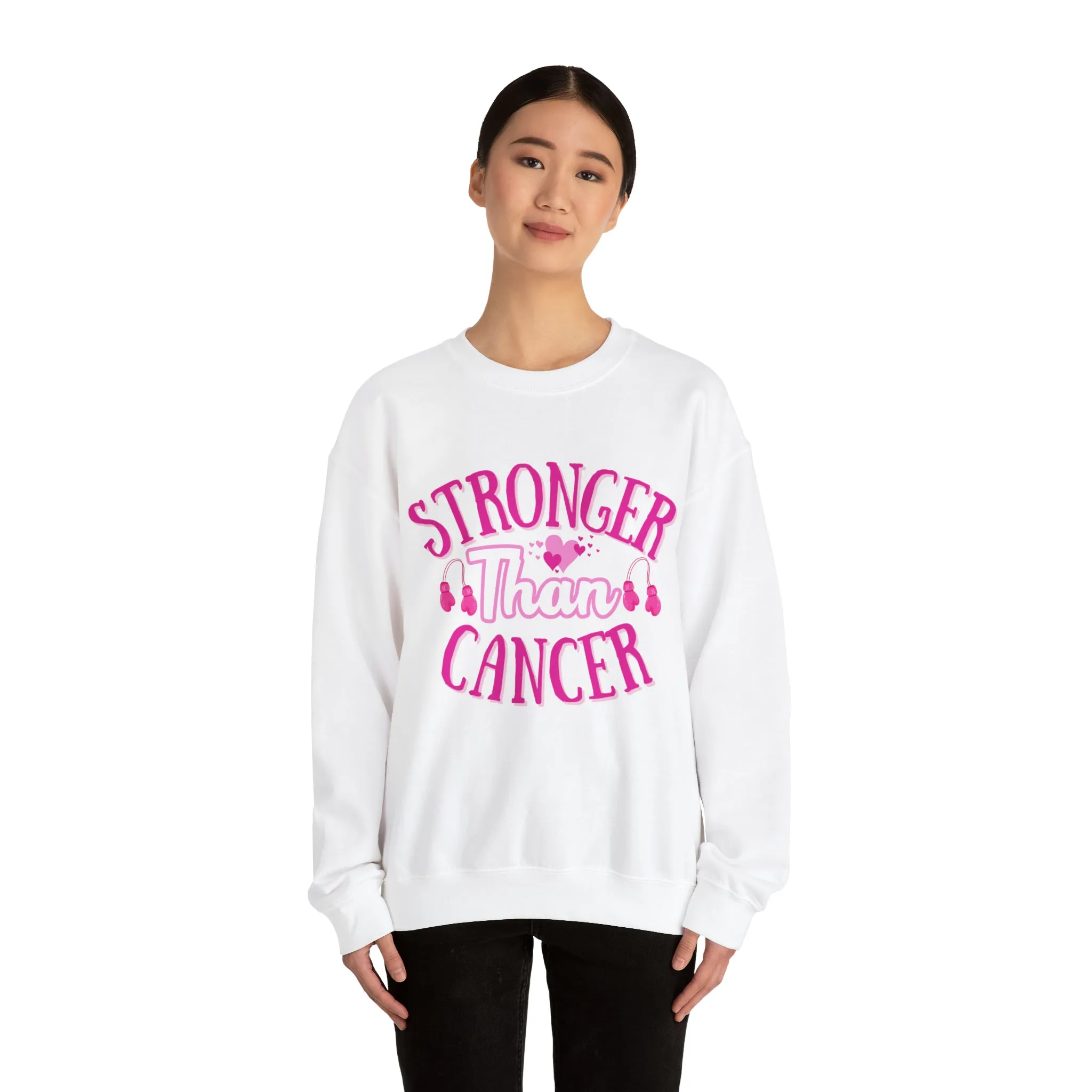 Stronger Than Cancer Heavy Blend™ Crewneck Sweatshirt