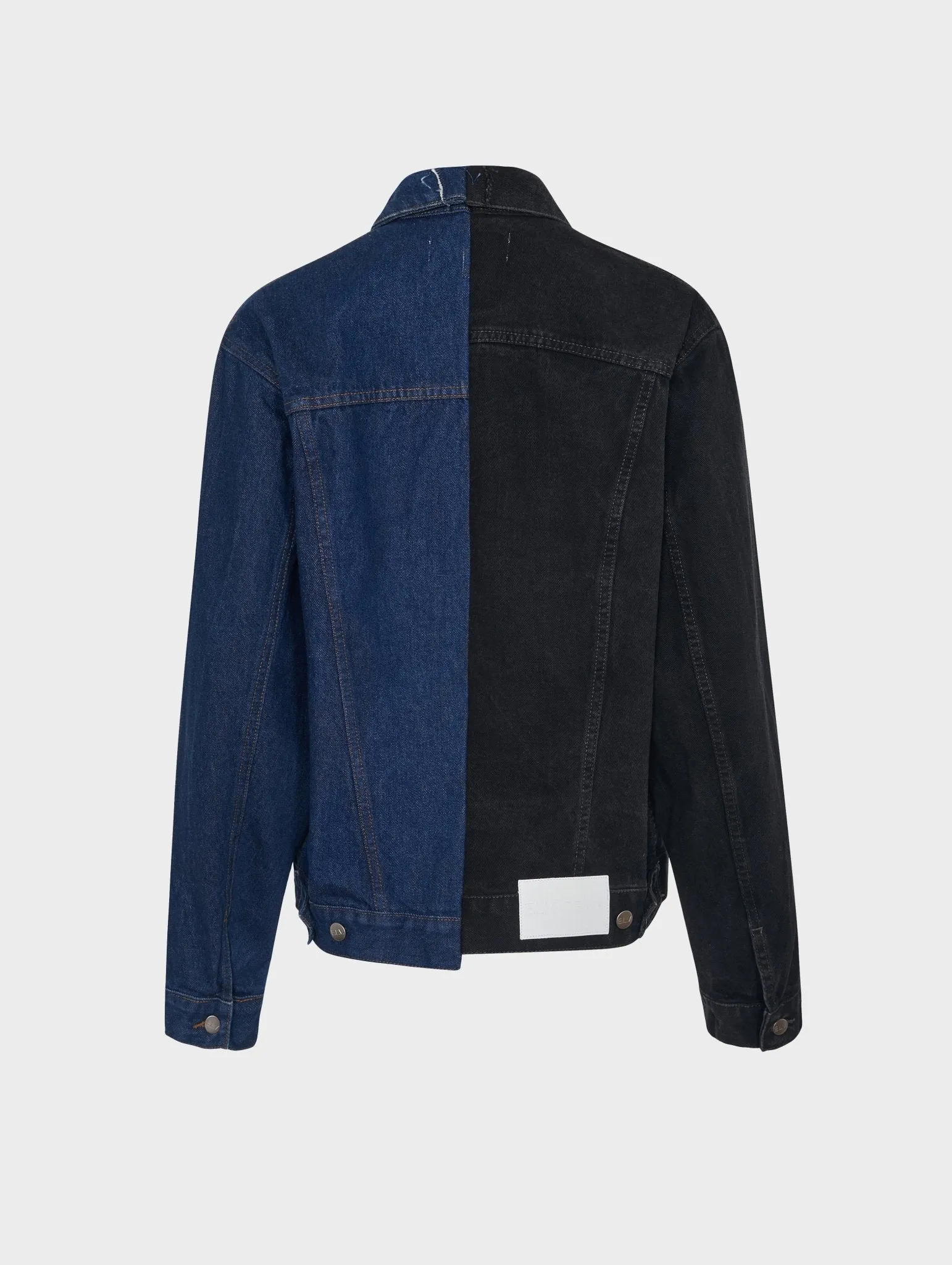 The Classic Denim Jacket Black Dark Blue