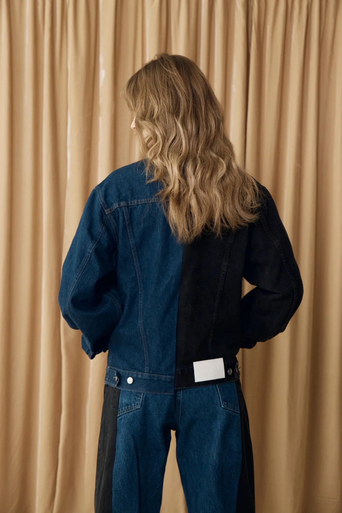 The Classic Denim Jacket Black Dark Blue