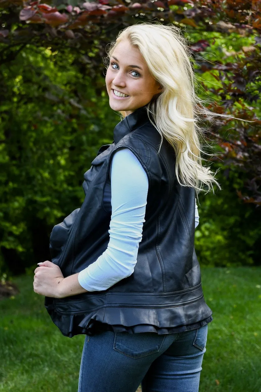 The Miller Ruffle Vest