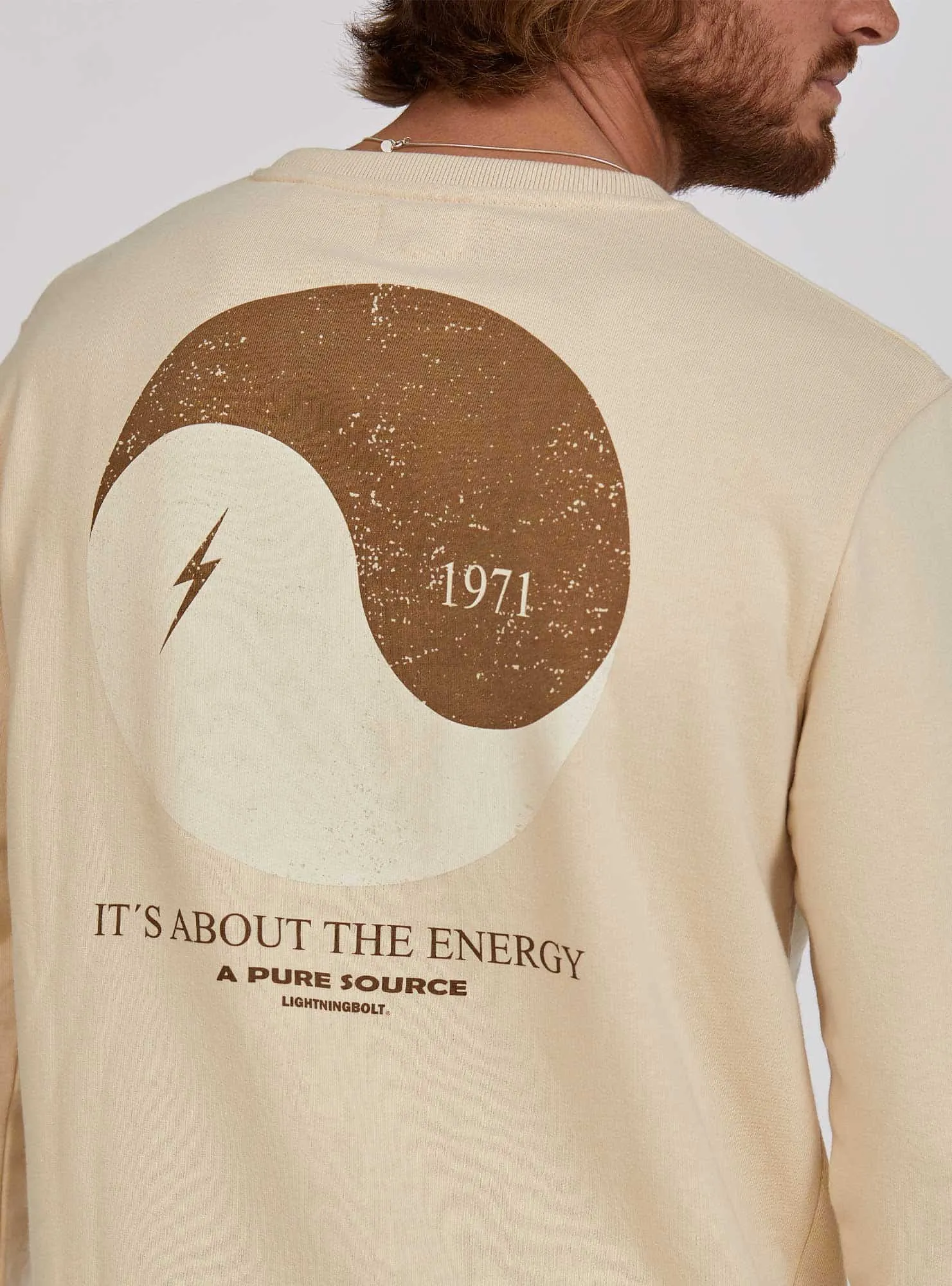 THE YIN & YANG OF GERRY LOPEZ' SWEATSHIRT