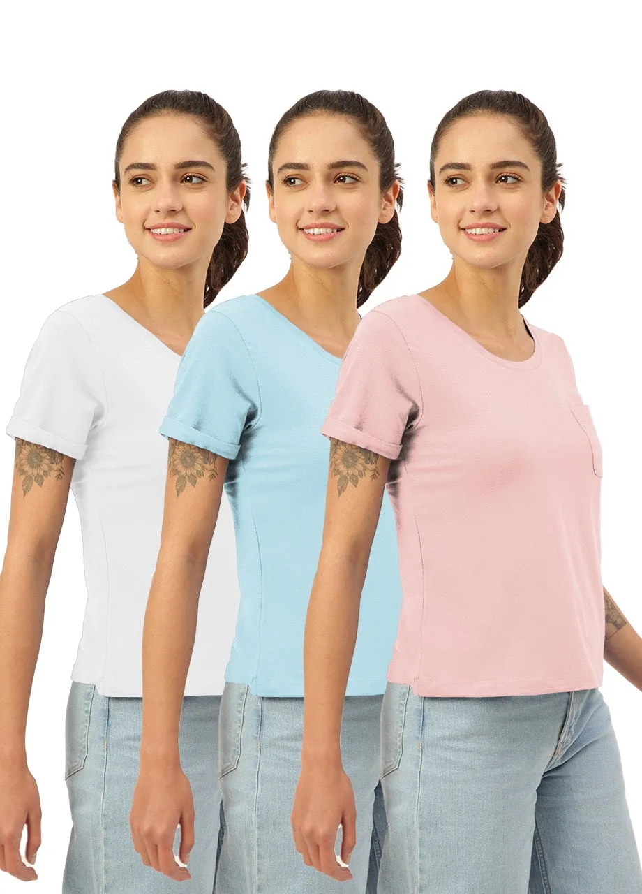 Twin Skin Women's Lounge Tees (Pack of 3)