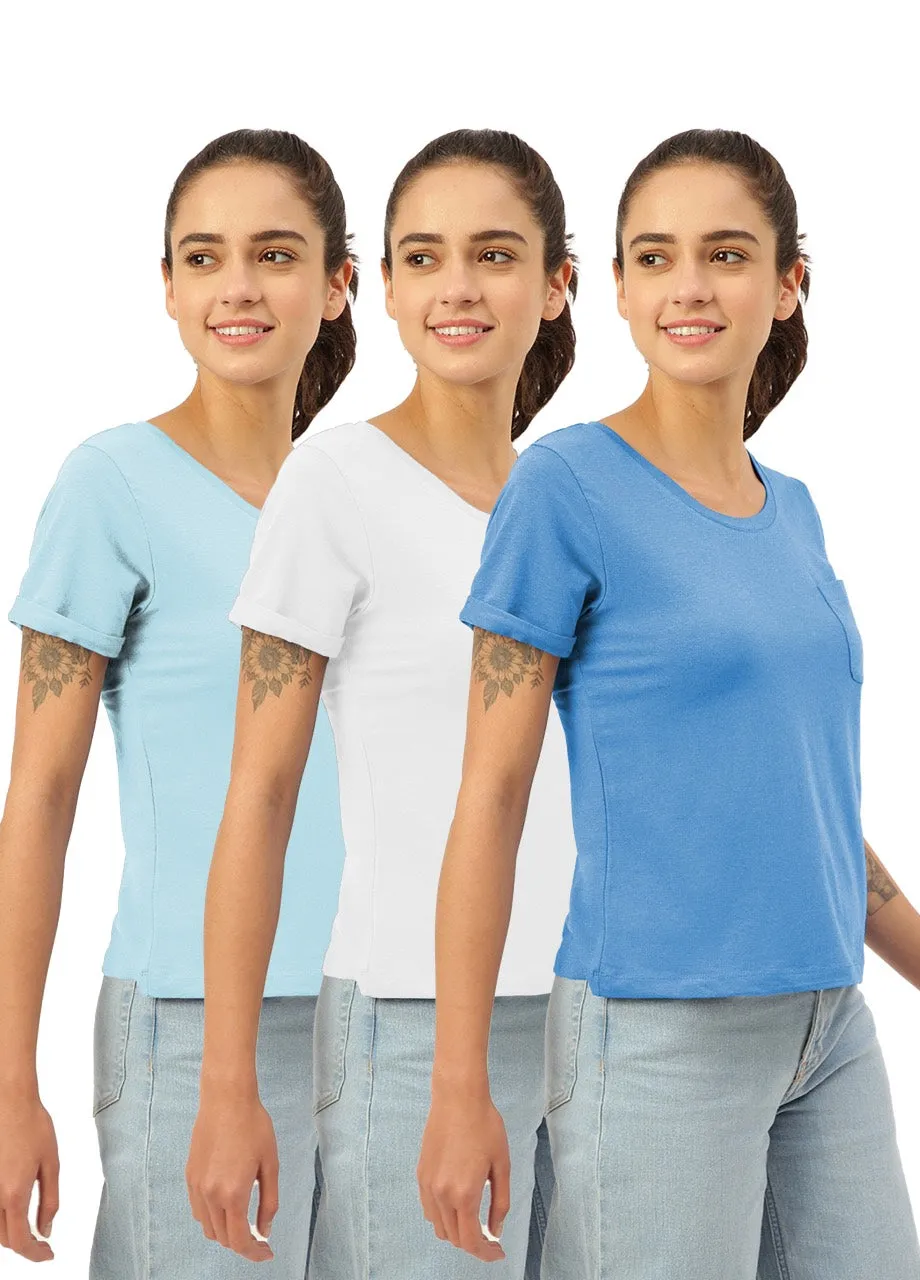 Twin Skin Women's Lounge Tees (Pack of 3)