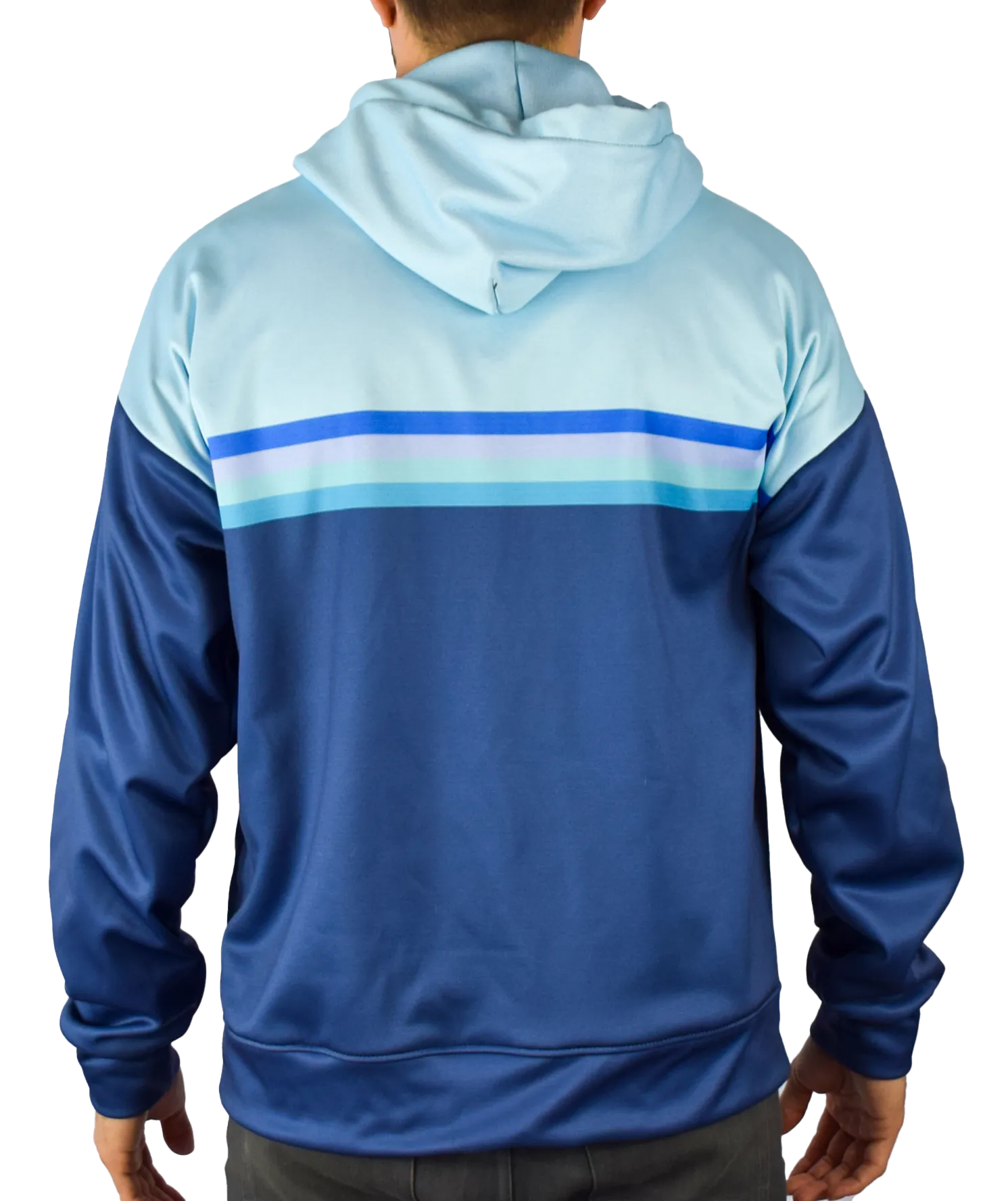 Two Tone Pullover Hoodie by Leeward Look