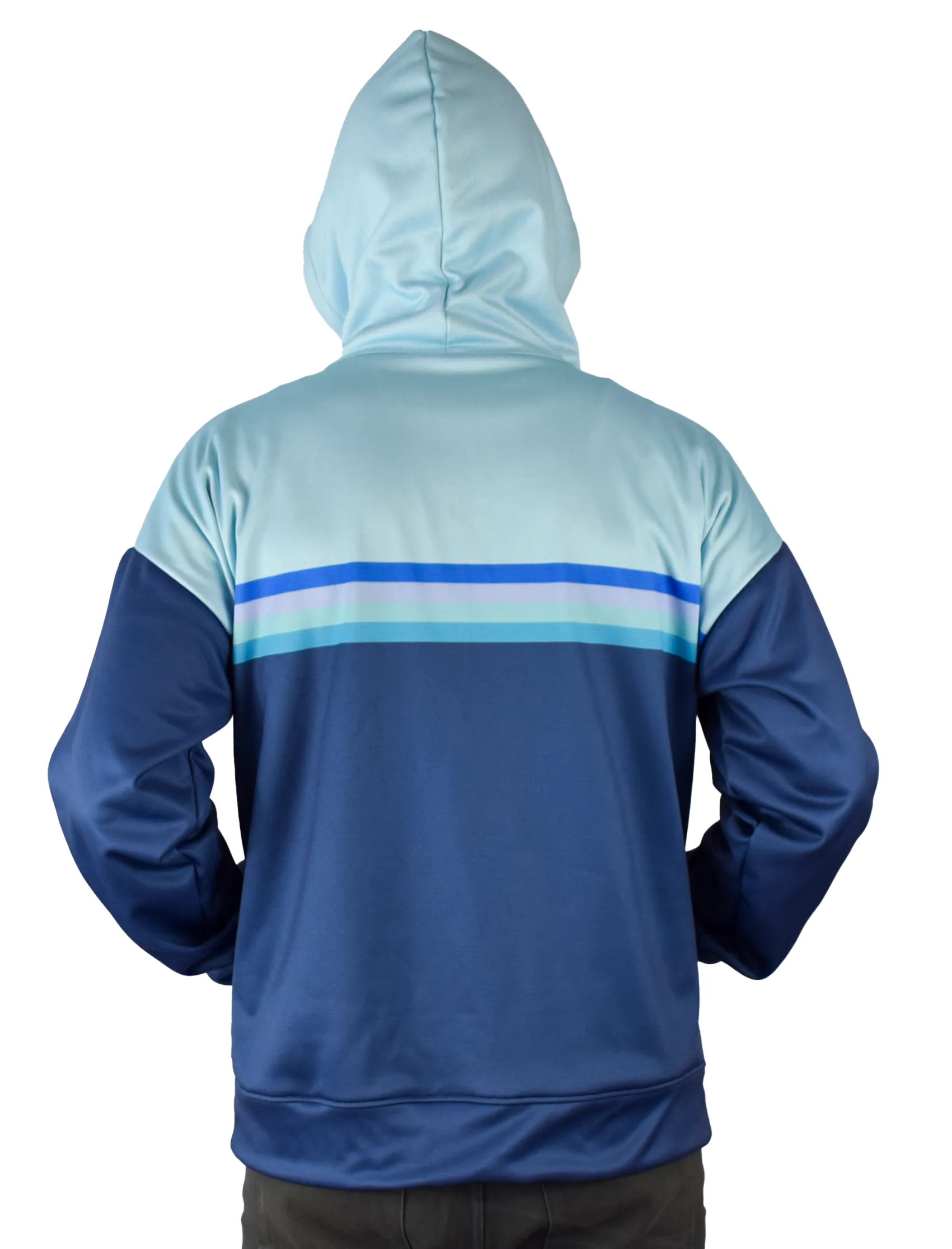 Two Tone Pullover Hoodie by Leeward Look