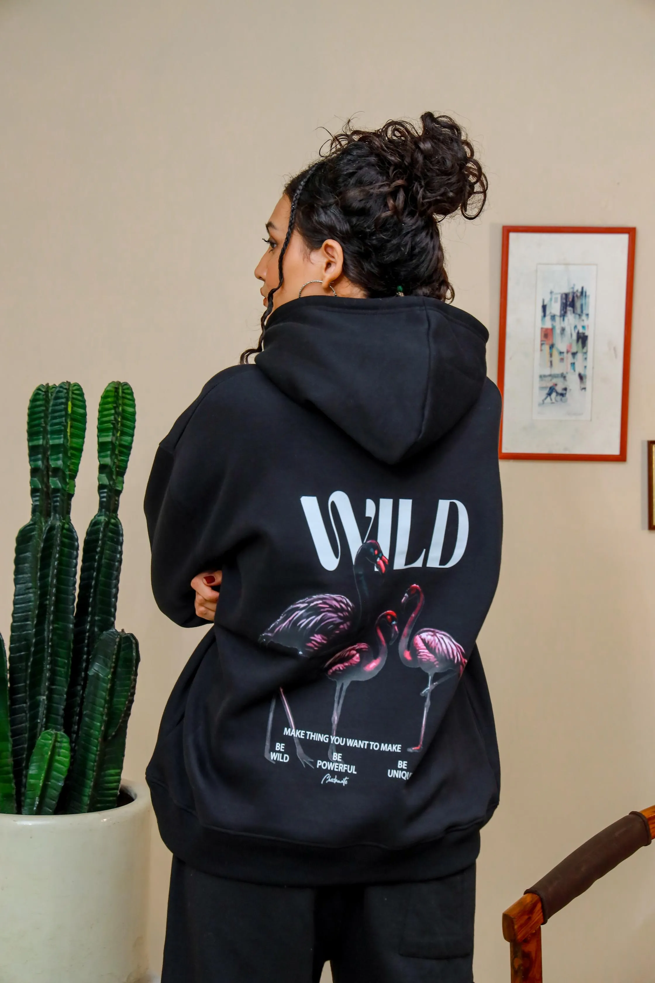 WILD OVERSIZED HOODIE