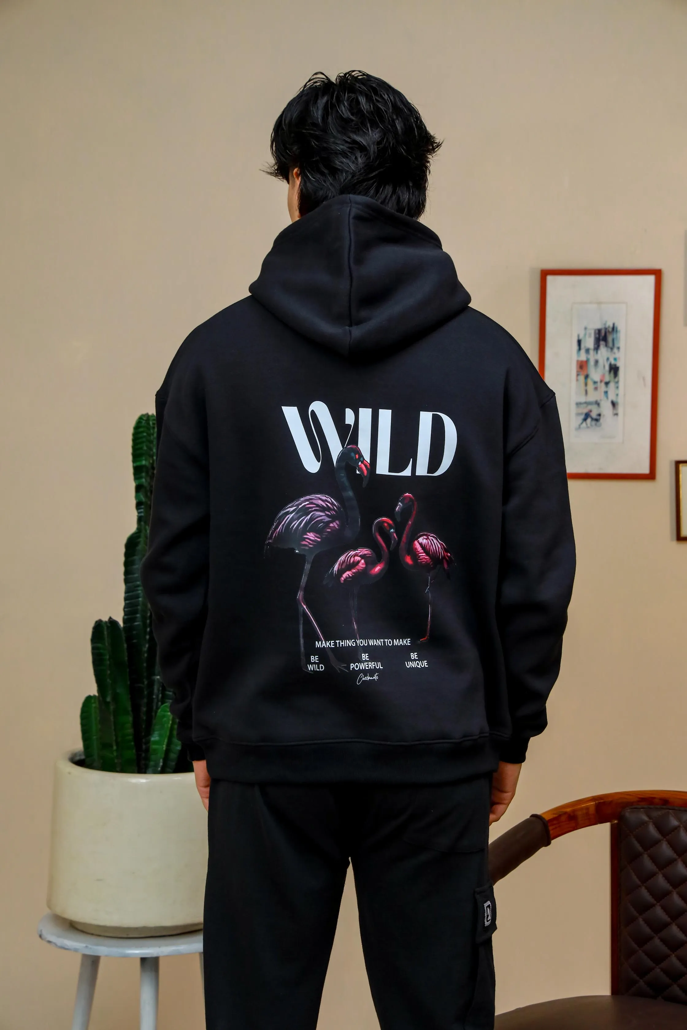 WILD OVERSIZED HOODIE