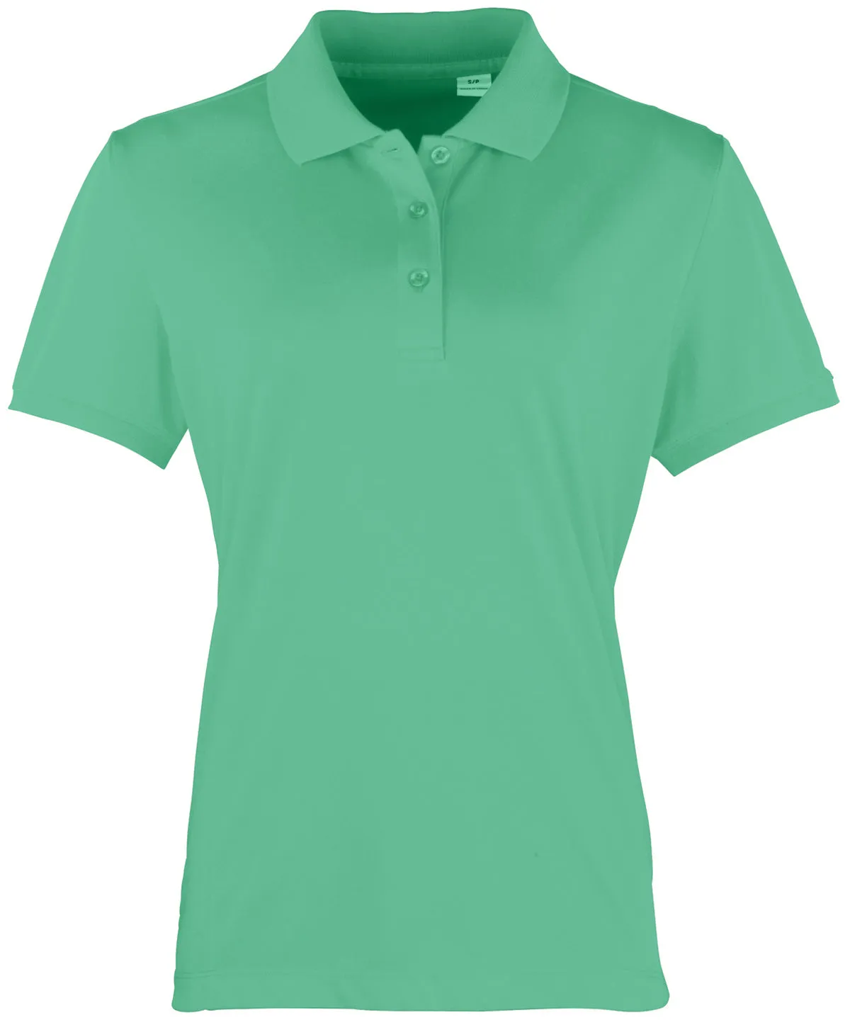 Womens Coolchecker® piqu polo | Kelly