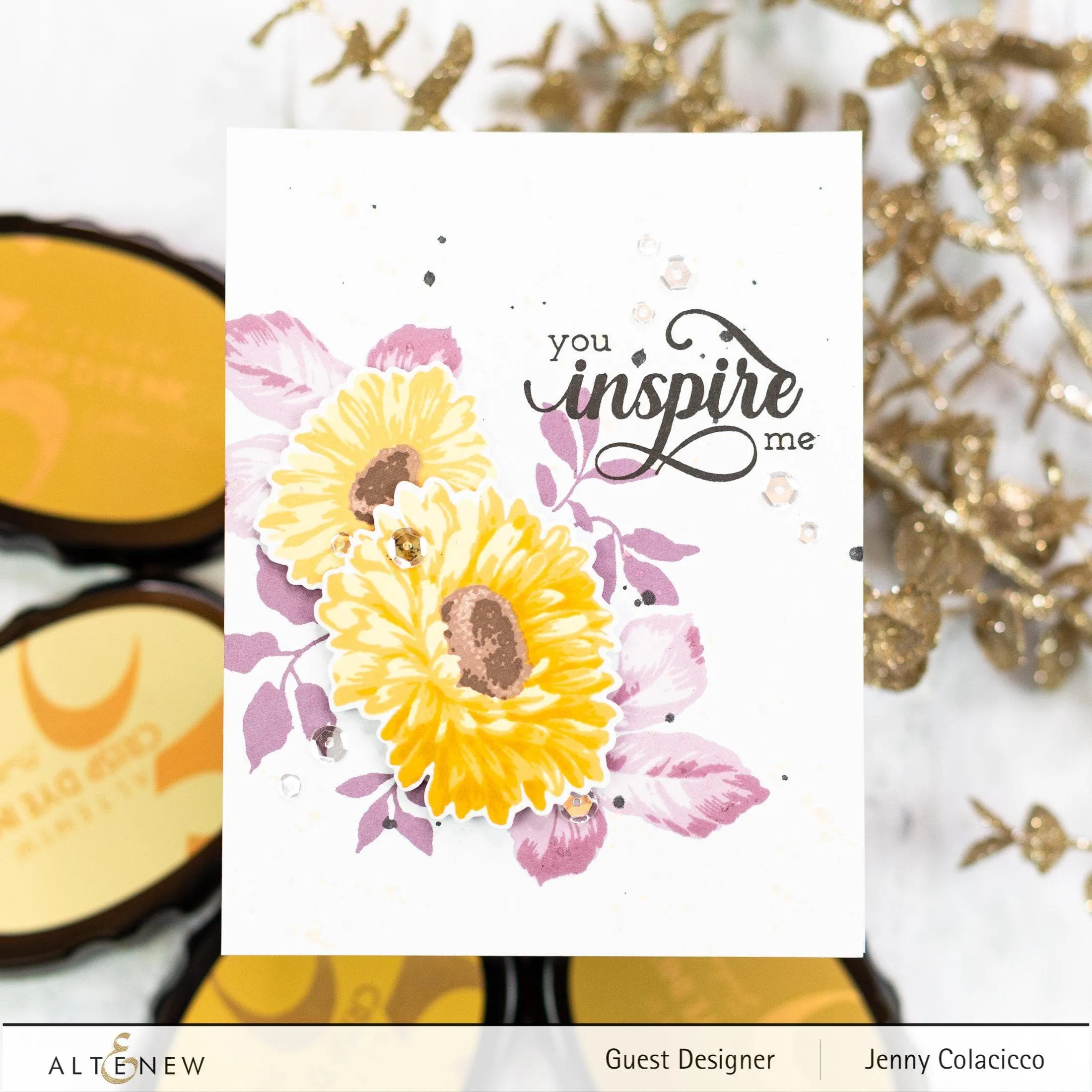 Yellow Ochre Crisp Dye Ink